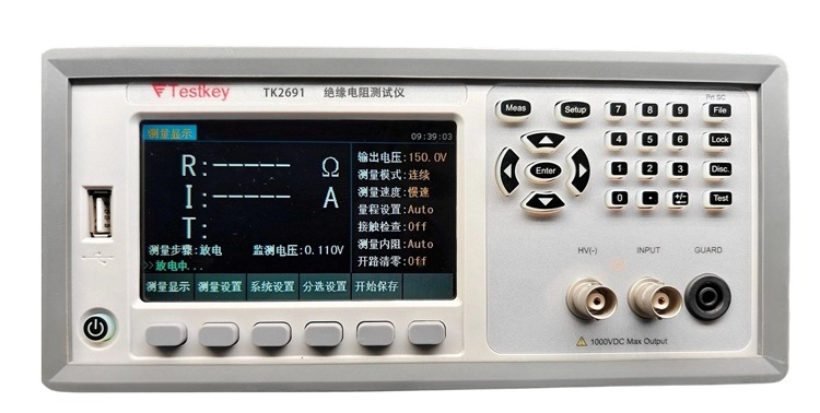 TK2691系列 绝缘电阻/表面/体积电阻率测试仪