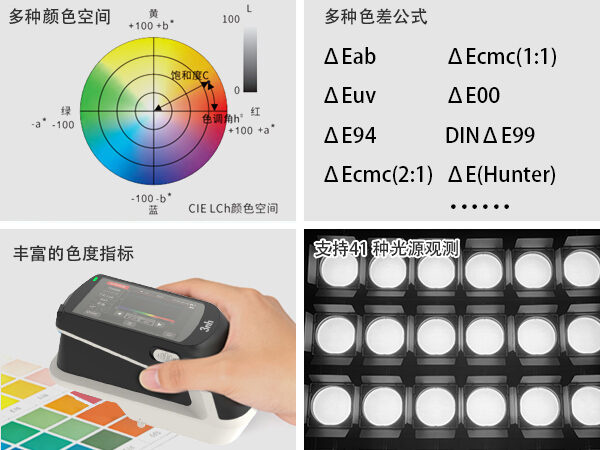 五、全面色度分析能力