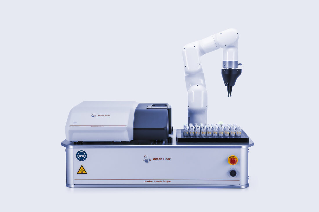 Litesizer Cuvette Sampler 纳米颗粒分析的自动化解决方案