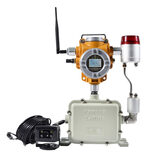 中安探测GQB-S400-M点型可燃气体探测器_固定式电池供电_泵吸式采样_无线433MHz传输350米_IP66防护 图1