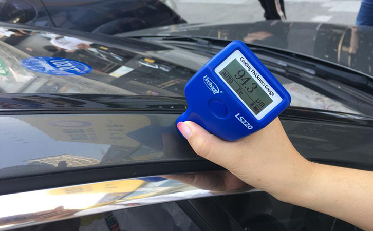 漆膜仪LS220测量汽车