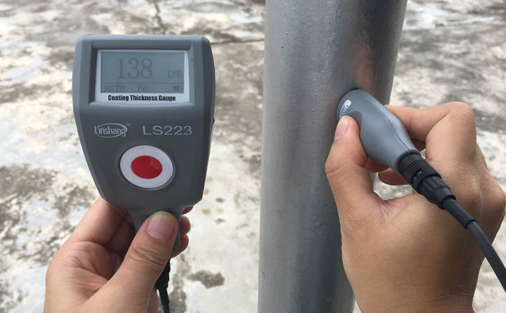防腐涂层测厚仪测量防腐涂层厚度