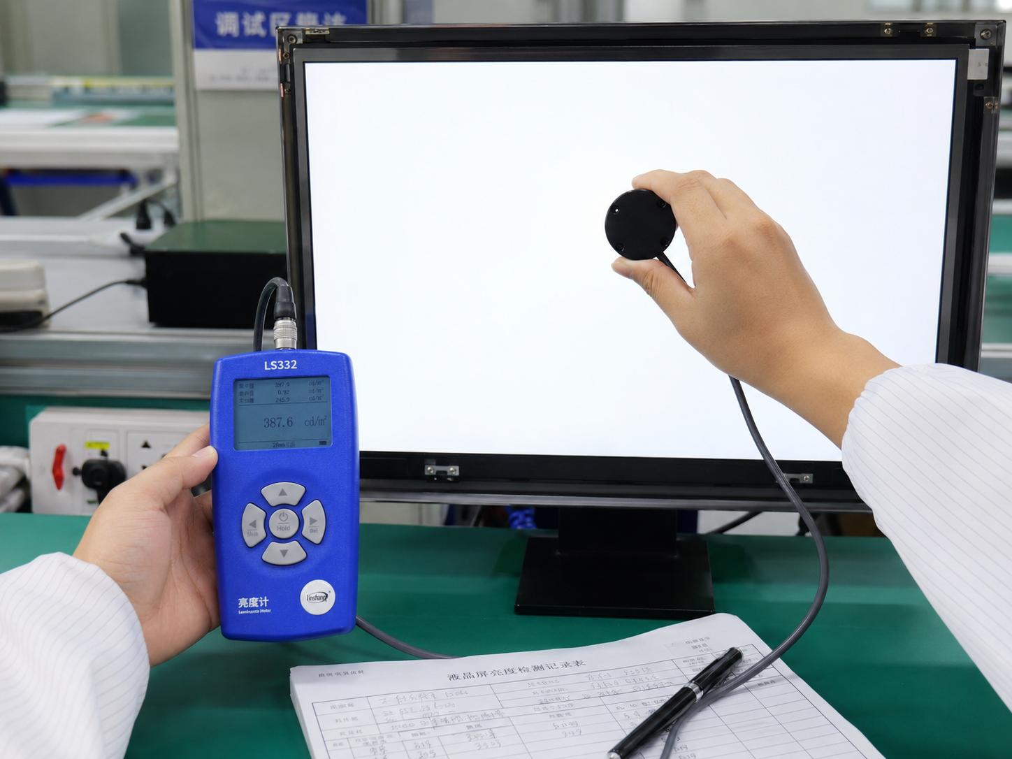 辉度计和亮度计有什么区别？林上LS332亮度计的亮度检测应用解析