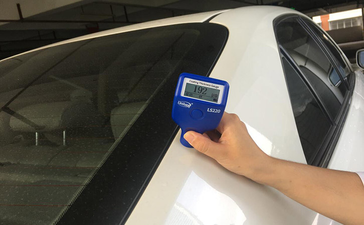 漆膜仪LS220测量汽车