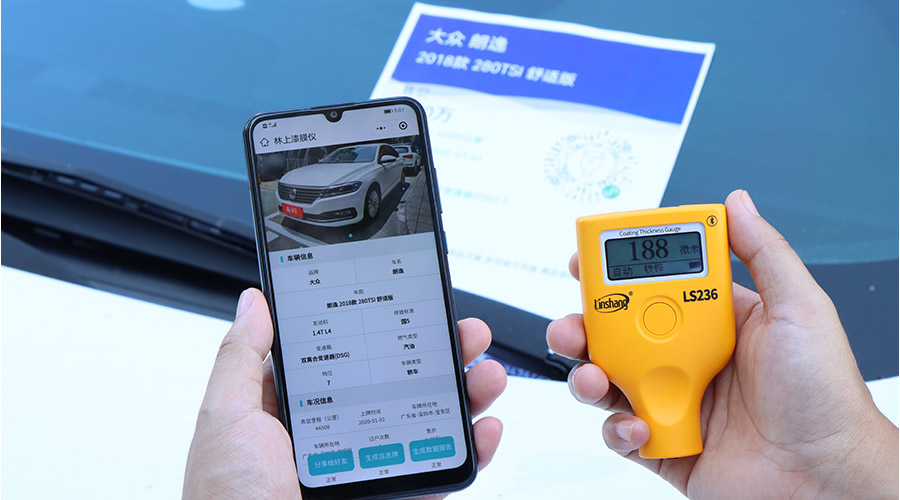 LS236漆膜仪及完整验车报告