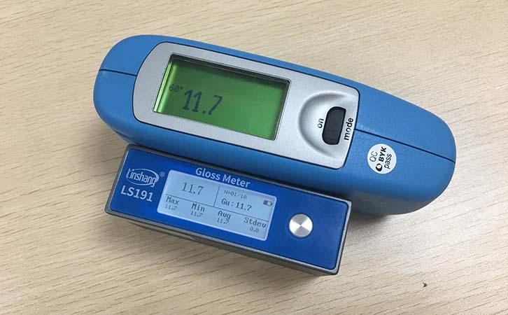 光泽度仪LS191与BYK测量数据对比
