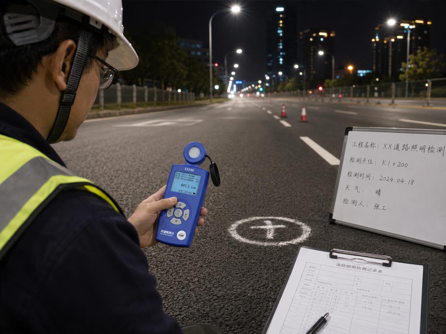道路照明亮度计怎么用于道路照明验收？从照度、亮度到光品质检测说明