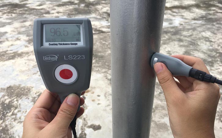 防腐涂层测厚仪测量防腐涂层