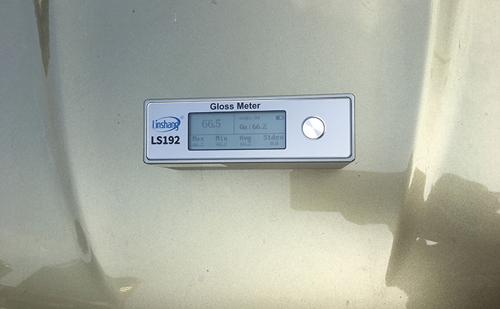 LS192光泽度仪测量漆膜