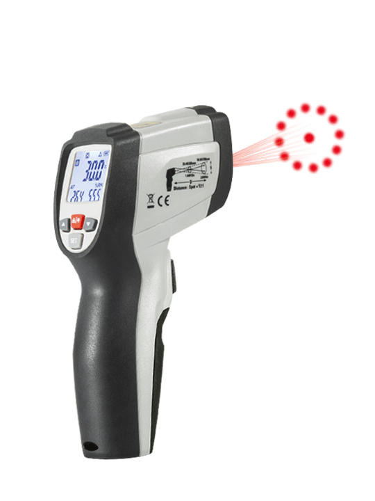 新型双激光红外线测温仪 DT-8870V/8870B系列