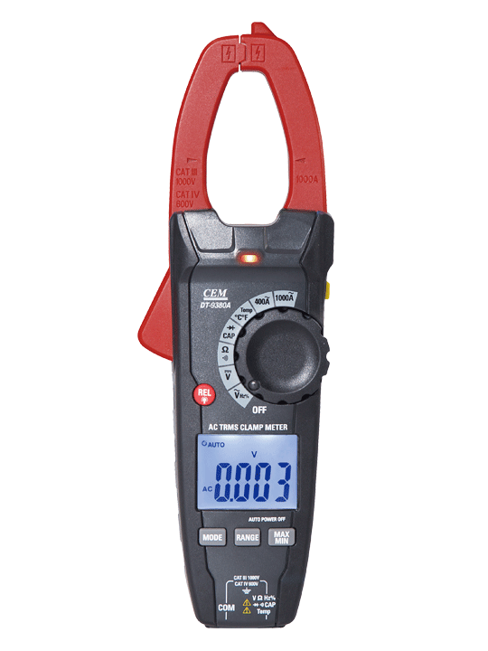 DT-9381A 1000A真有效值工业级数字钳形表