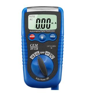 DT-118口袋式数字万用表