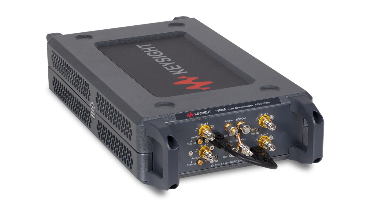 P5025B 精简系列矢量网络分析仪，100 kHz 至 26.5 GHz，4 端口