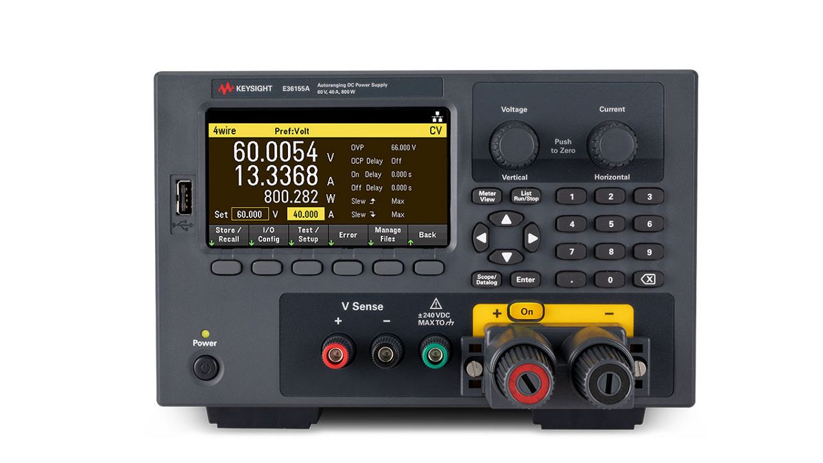 E36155ABV 直流电源与示波器、任意波形发生器和PathWave BenchVue