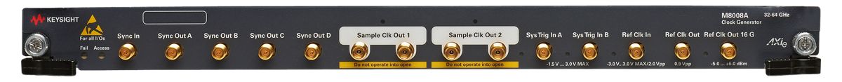 模块化 AXI 波形与函数发生器：M8008A | 是德科技Keysight