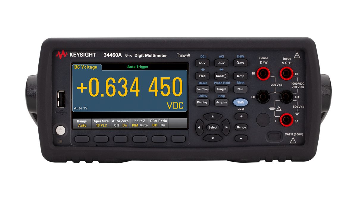 34460A 六位半数字万用表，基础型Truevolt