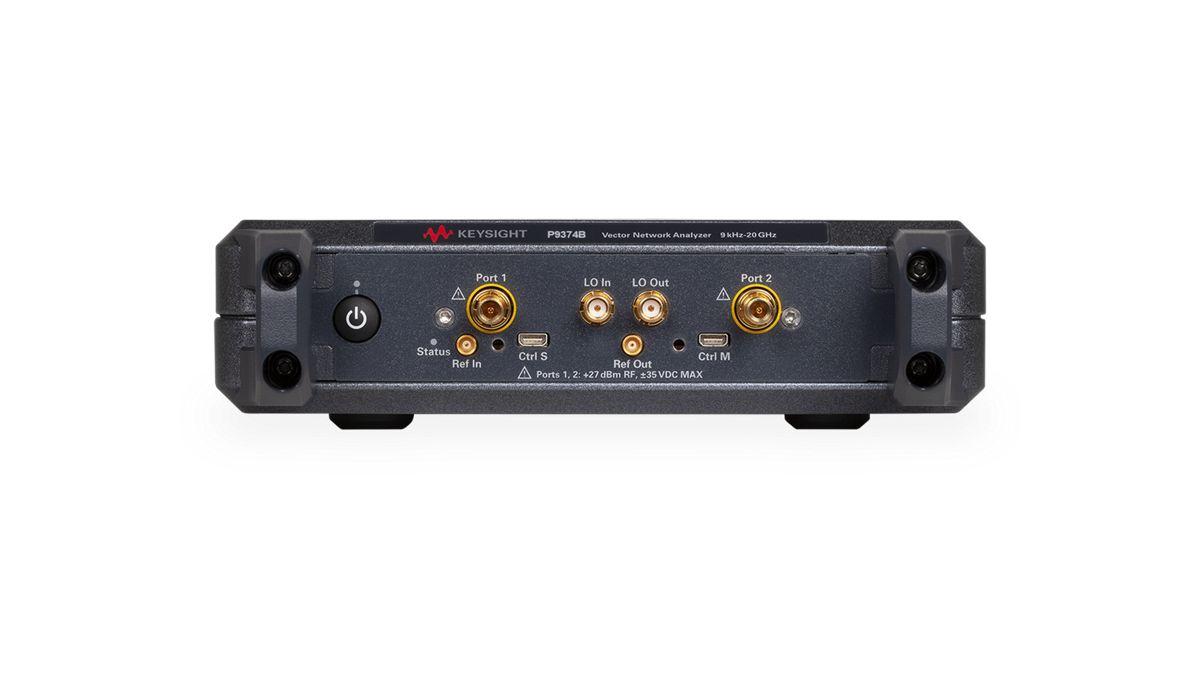 P9370B 精简系列矢量网络分析仪，9 kHz 至 4.5 GHz，2 端口