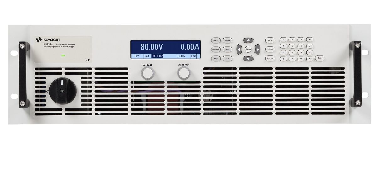 N8931A 自动量程调节直流电源，80 V，510 A，15000 W，208 VAC