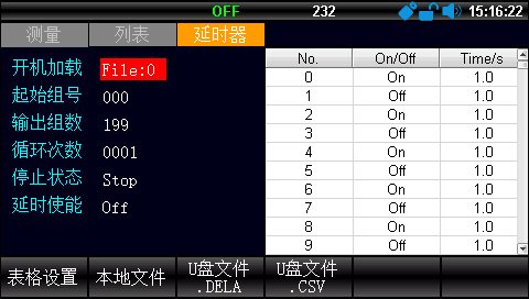 100ms时间分辨率