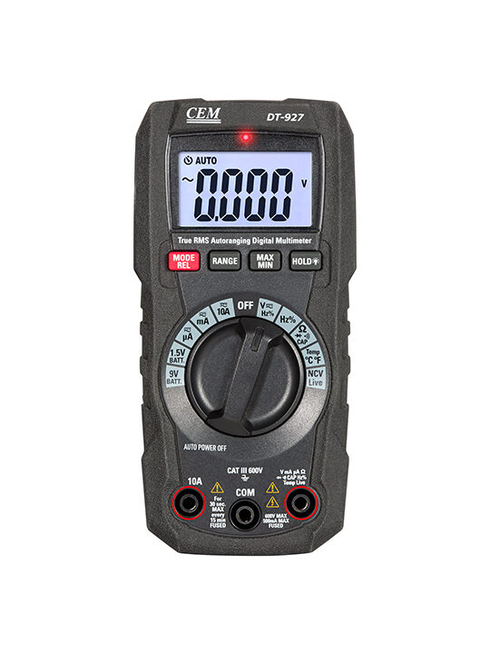DT-927自动量程真有效值数字万用表