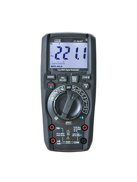 DT-965/965T/965BT工业级真有效值数字万用表