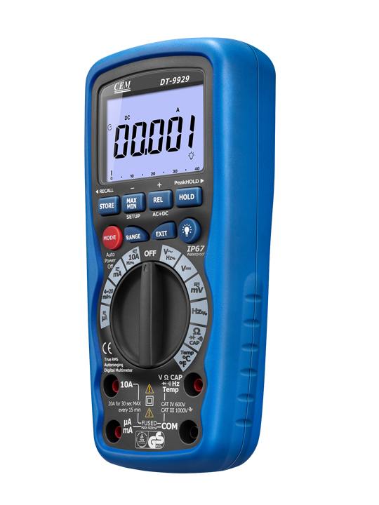 DT-9929/9939 40000位真有效值高精度数字万用表