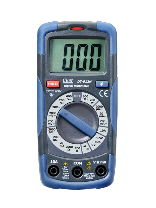 DT-912/912N/914/916/916N紧凑型数字万用表