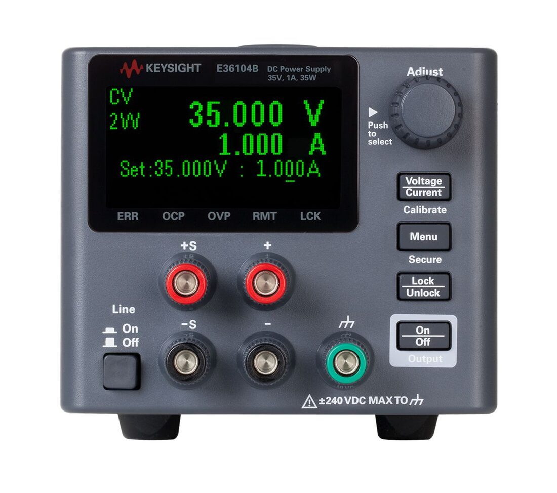 E36104B 直流电源，35V，1A，35W