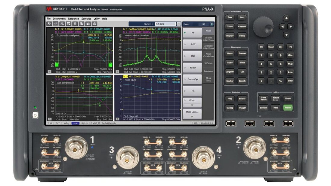 旗舰 矢量网络分析仪: N5245B| 是德科技Keysight