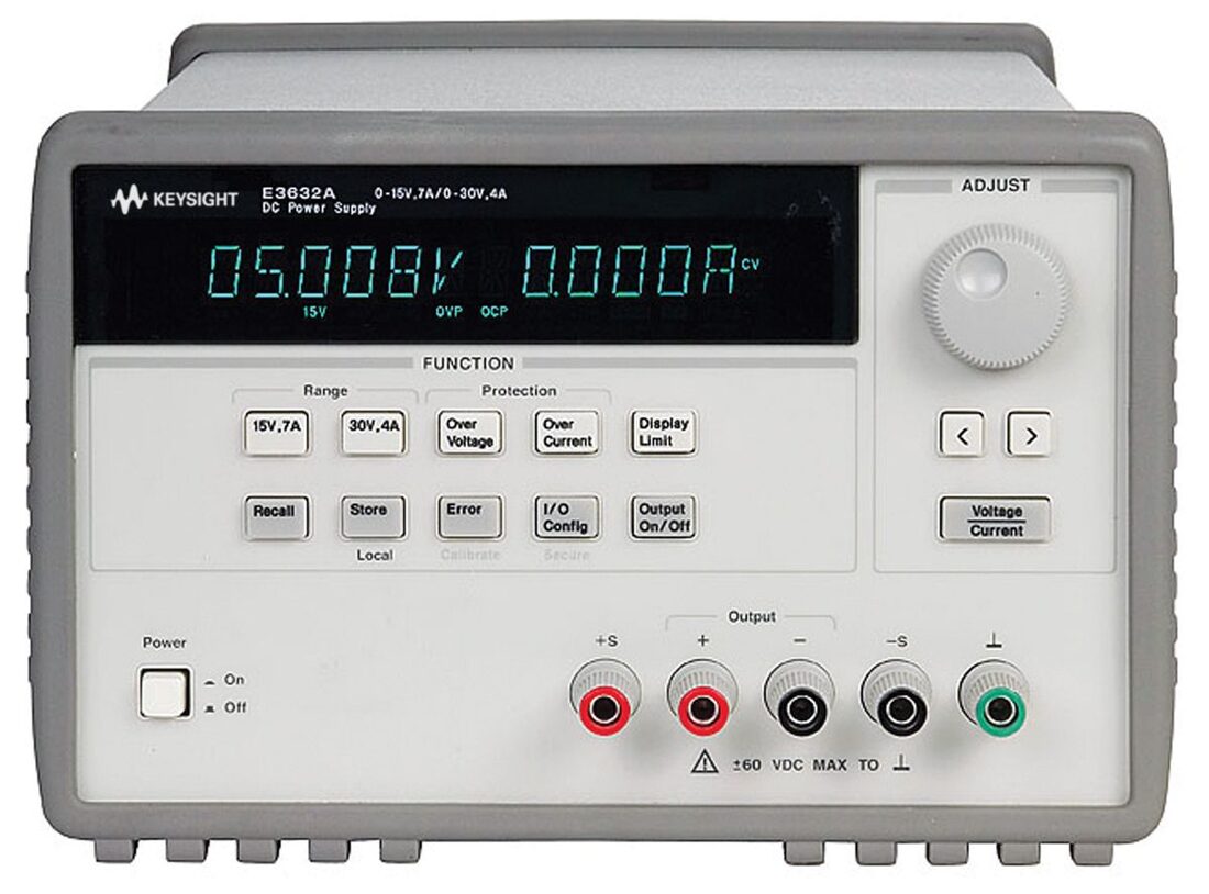 E3632A 120W 电源，15V，7A 或 30V，4A