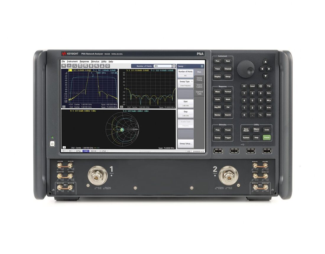 专业矢量网络分析仪: N5222B | 是德科技Keysight