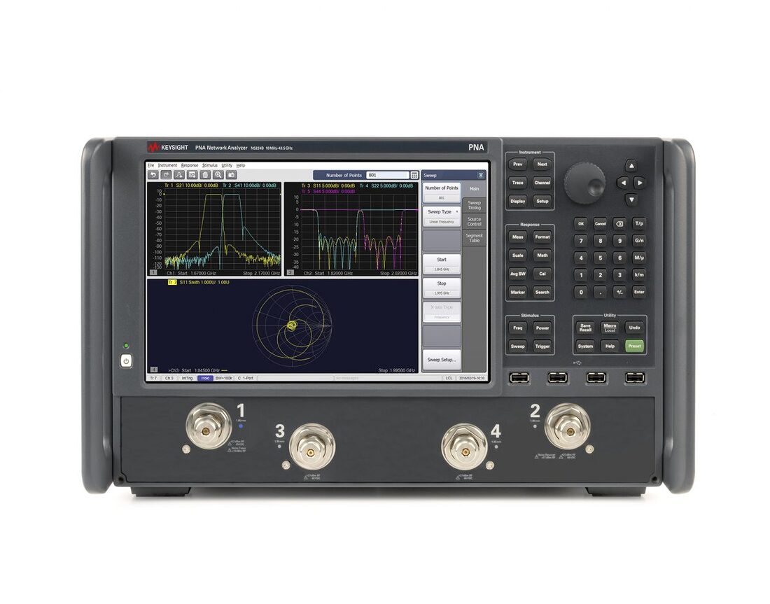 专业矢量网络分析仪: N5224B | 是德科技Keysight