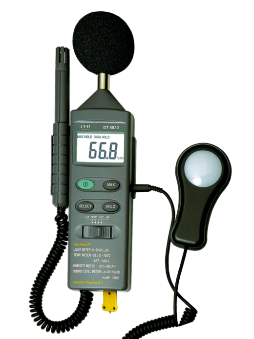 DT-8820四合一多功能环境测试仪