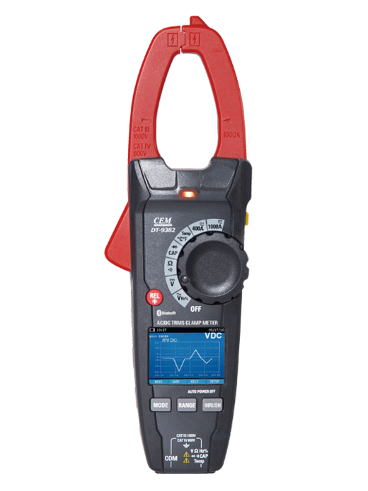 DT-9382 1000A真有效值工业级数字钳形表