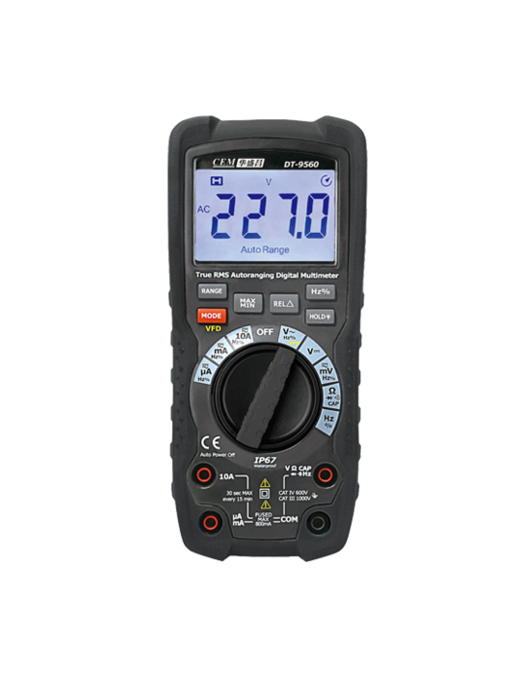 DT-9560/9561/9562工业级6000位真有效值数字万用表