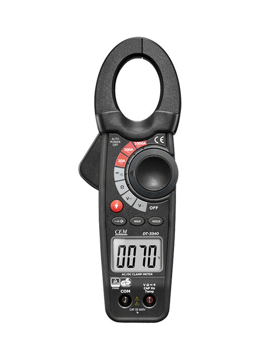 DT-3340 1000A交直流数字钳形表
