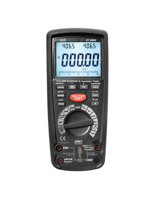 DT-9985专业真有效值多功能万用绝缘表