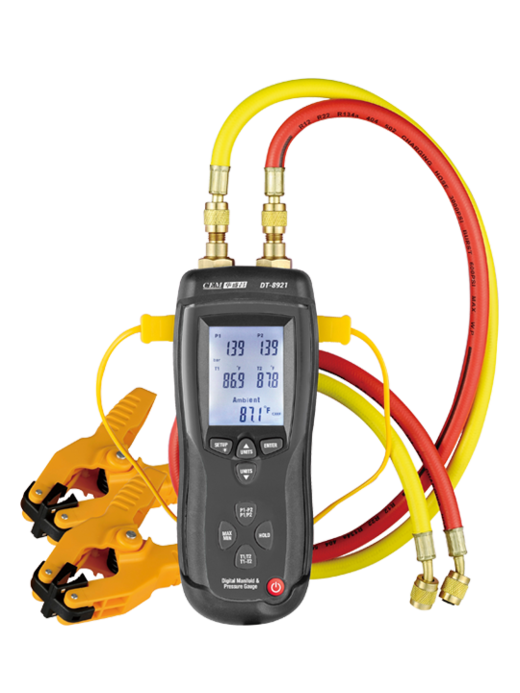 DT-8921专业级电子冷媒压力表