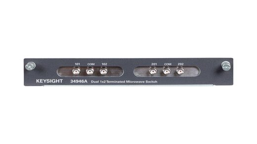 34946A 用于 34980A 的双路 1x2 单刀双掷（SPDT）终端微波开关模块