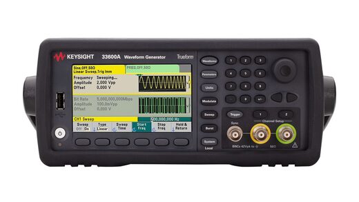 33612A 波形发生器，80 MHz，2 通道