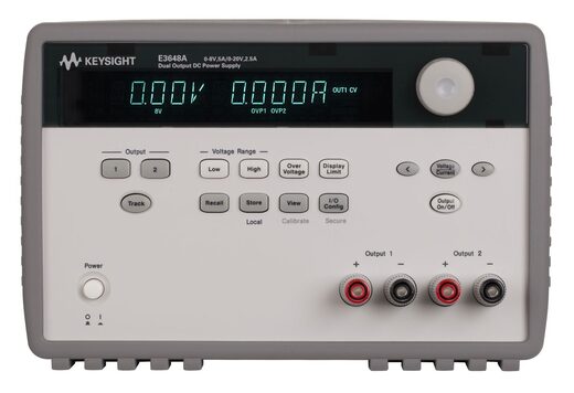 E3648A 100W 双路输出电源，双路 8V，5A 或 20V，2.5A