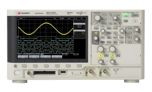 DSOX2022A 示波器：200 MHz，2 个模拟通道