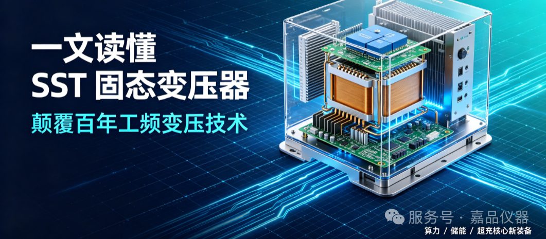 颠覆百年工频变压技术，算力 / 储能 / 超充核心新装备-SST 固态变压器，嘉品仪器JP17｜SST全链路检测解决方案